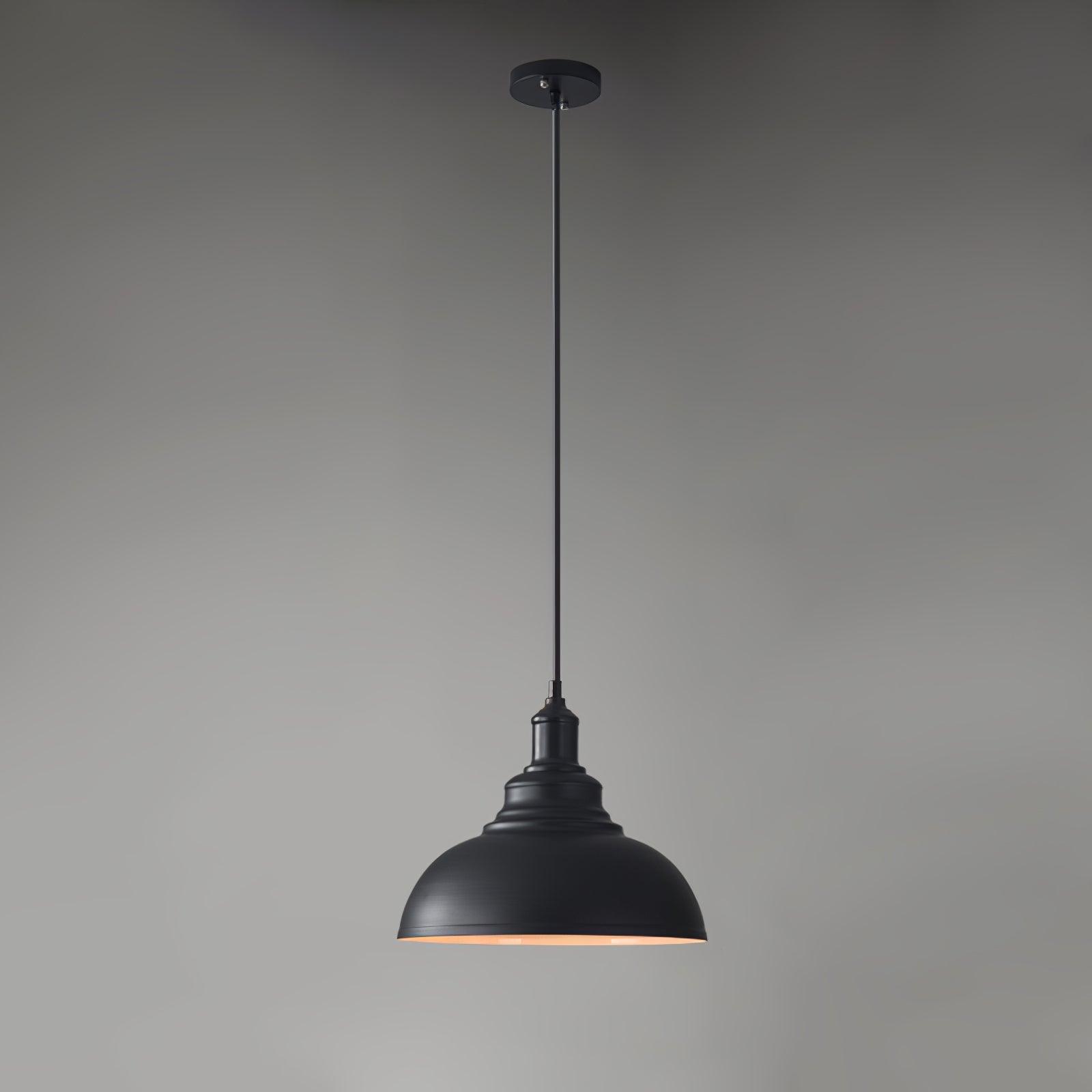 Mavell Vintage Industrial Pendant Light-Neutral Decor