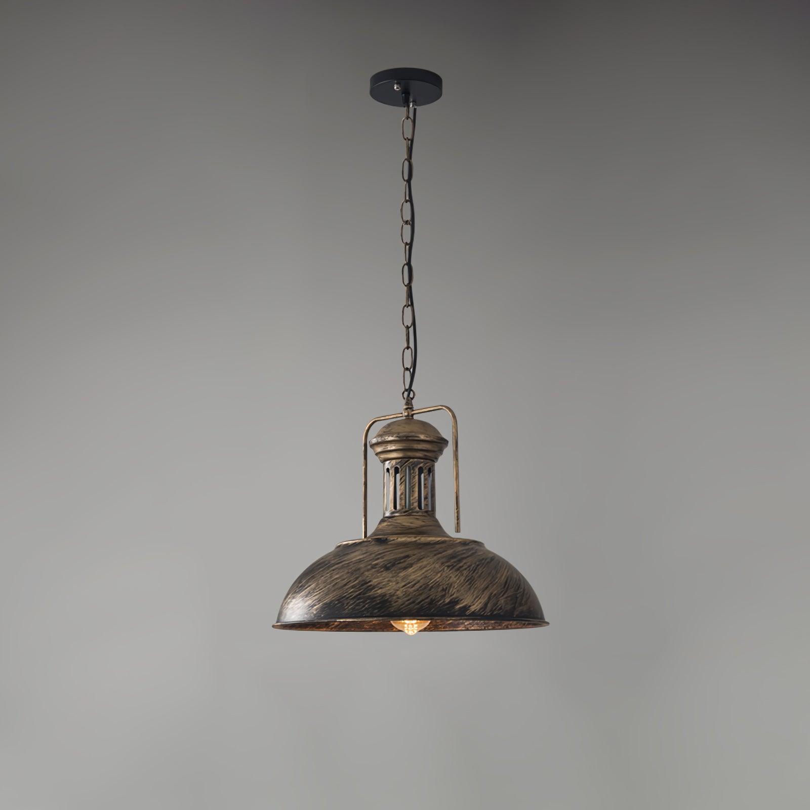 Mavell Vintage Industrial Pendant Light-Neutral Decor