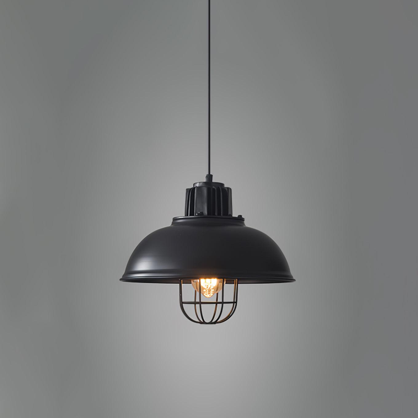 Mavell Vintage Industrial Pendant Light-Neutral Decor