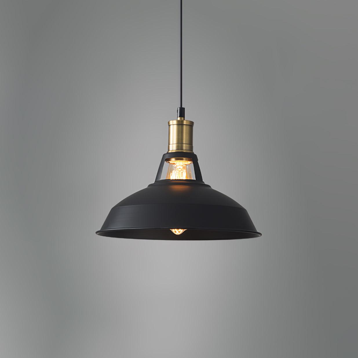 Mavell Vintage Industrial Pendant Light-Neutral Decor