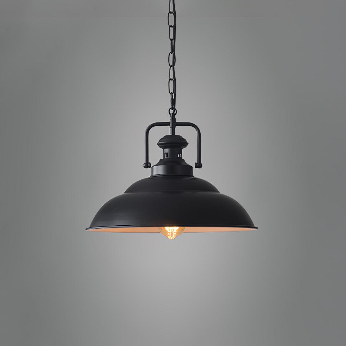 Mavell Vintage Industrial Pendant Light-Neutral Decor
