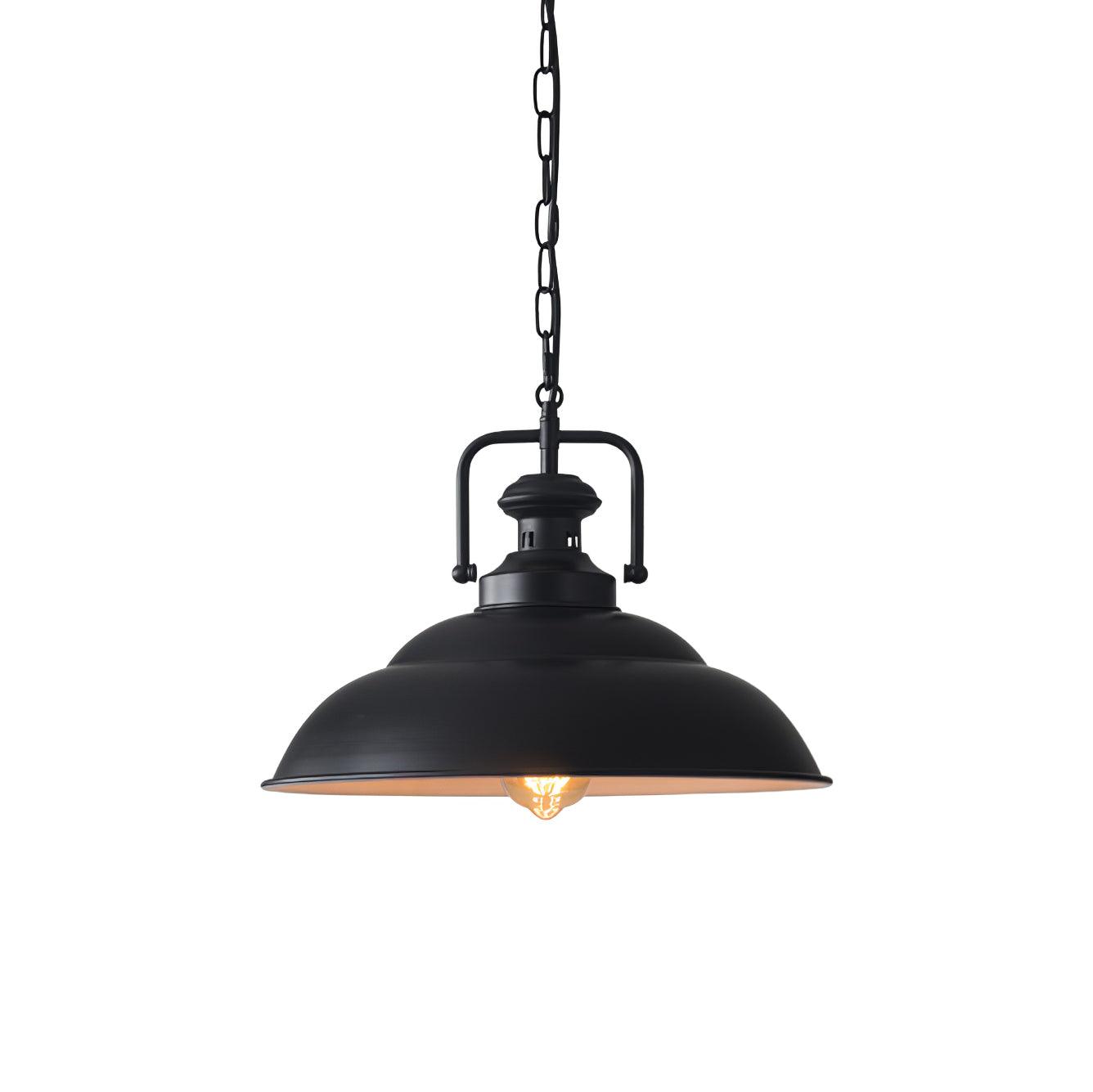 Mavell Vintage Industrial Pendant Light-Neutral Decor