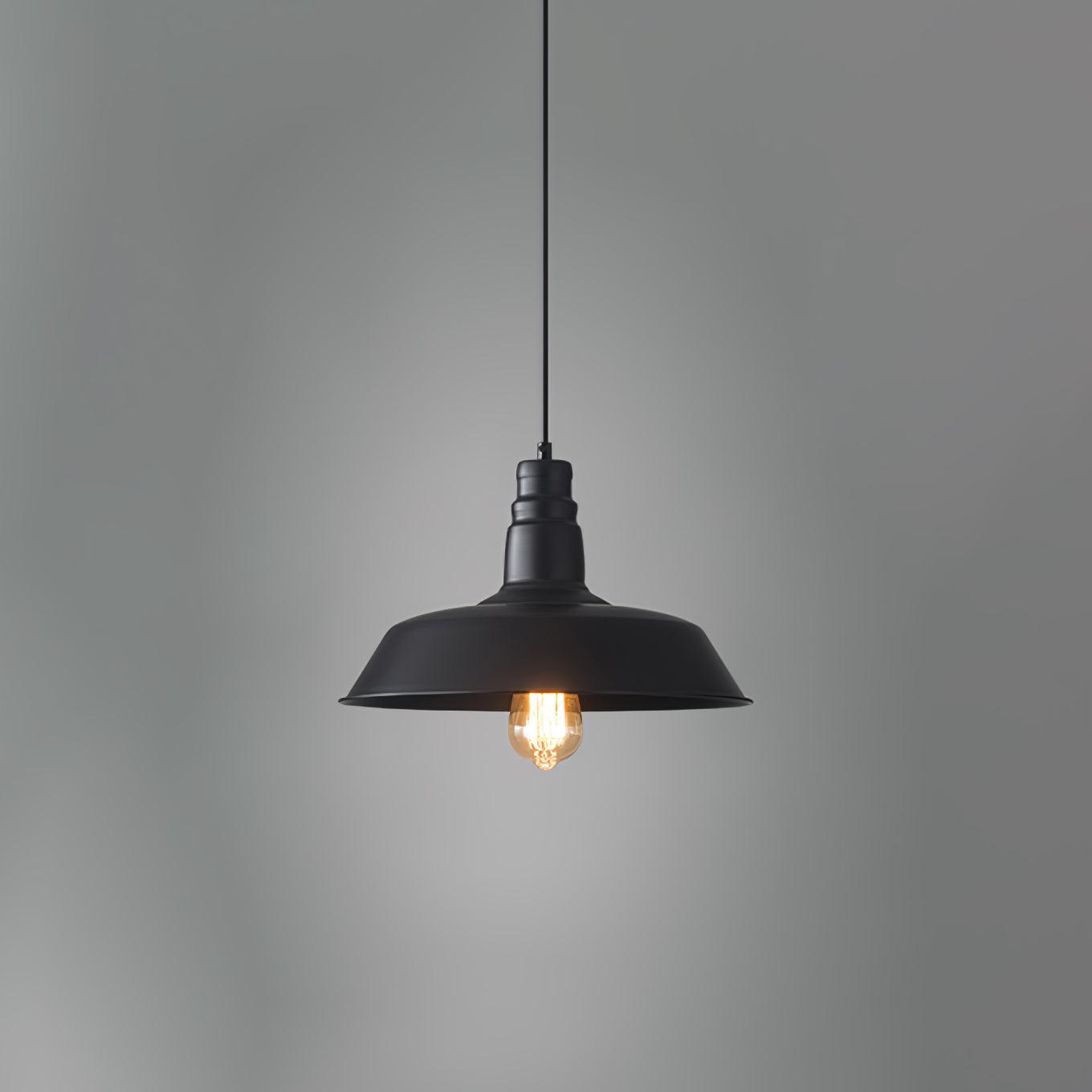Mavell Vintage Industrial Pendant Light-Neutral Decor