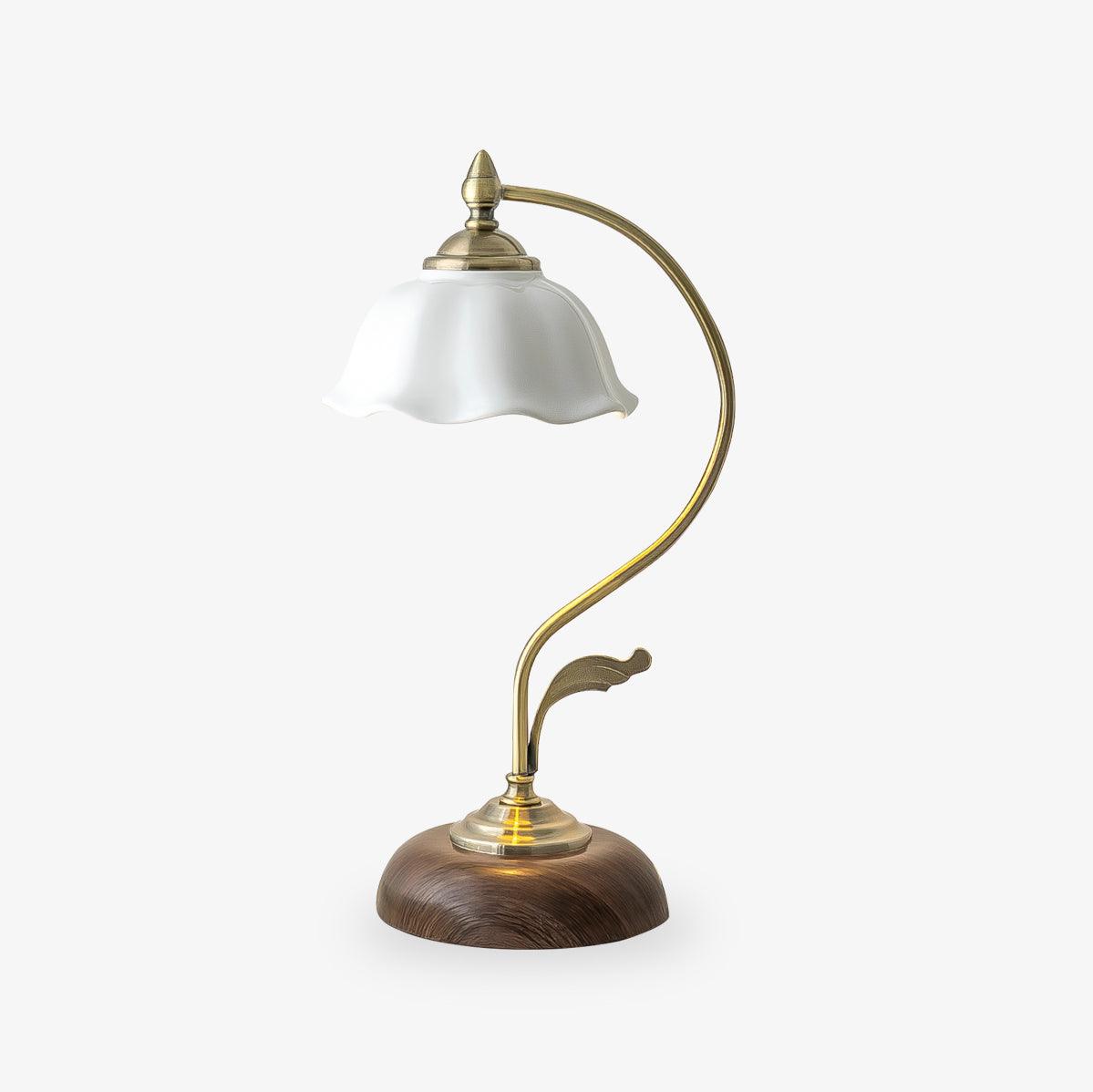 Sleay Ceramics Vintage Table Lamp-Neutral Decor
