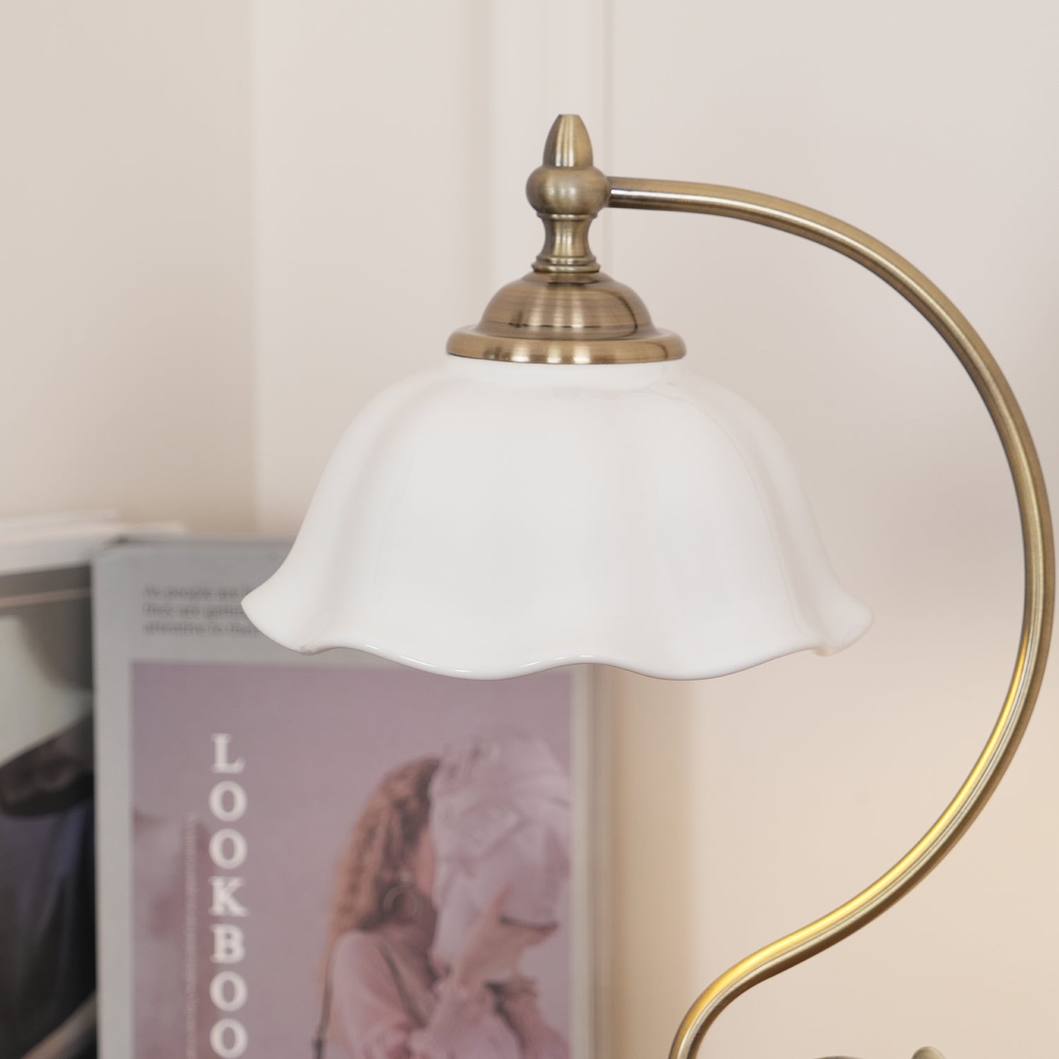 Sleay Ceramics Vintage Table Lamp-Neutral Decor