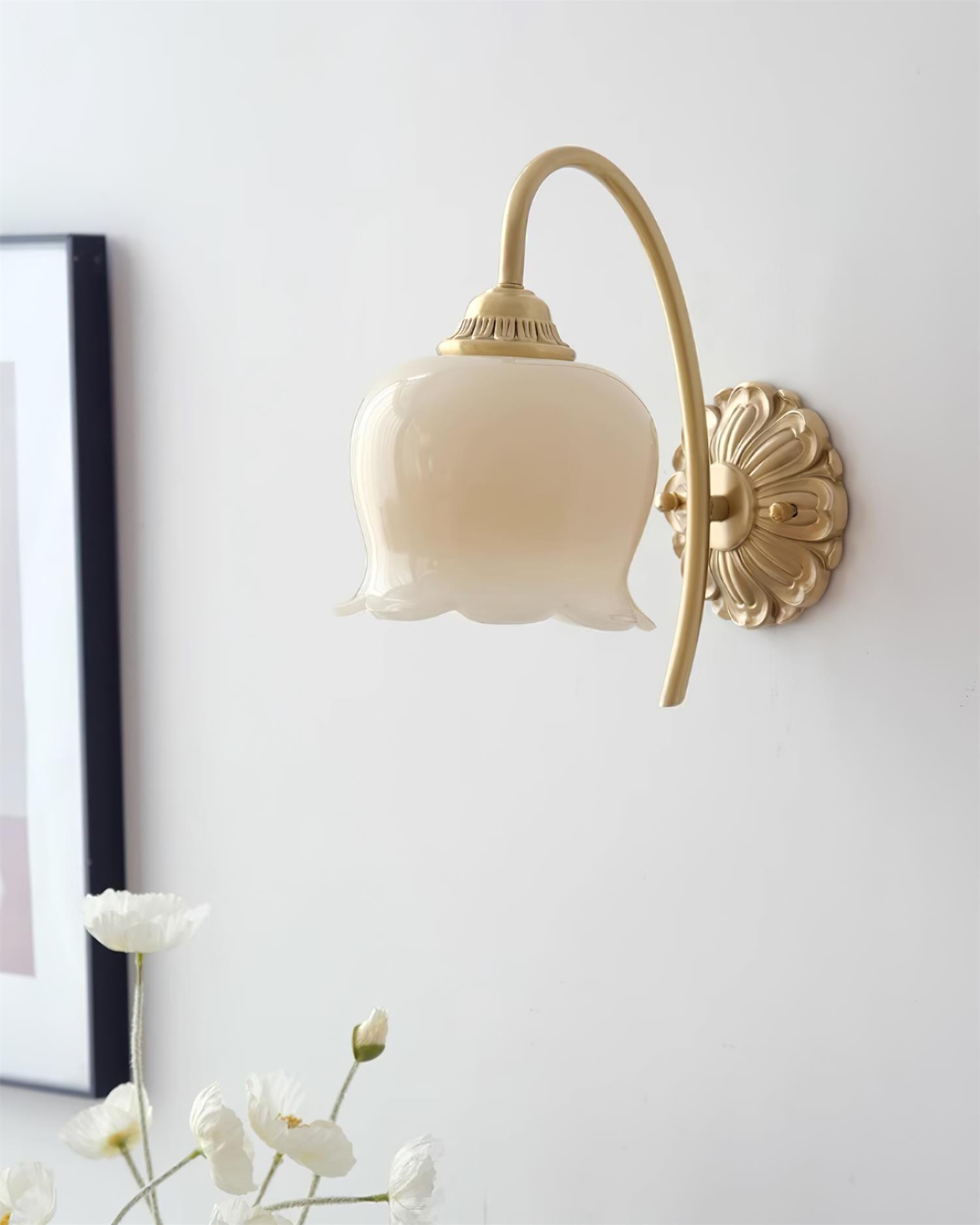 Bellora Vintage Gold Wall Lamp