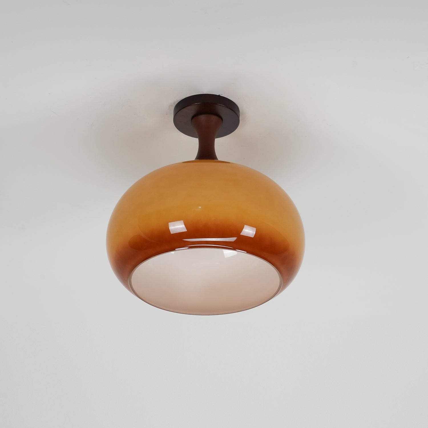 Liora Amber Glass Ceiling Light