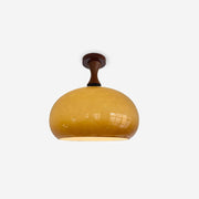 Liora Amber Glass Ceiling Light