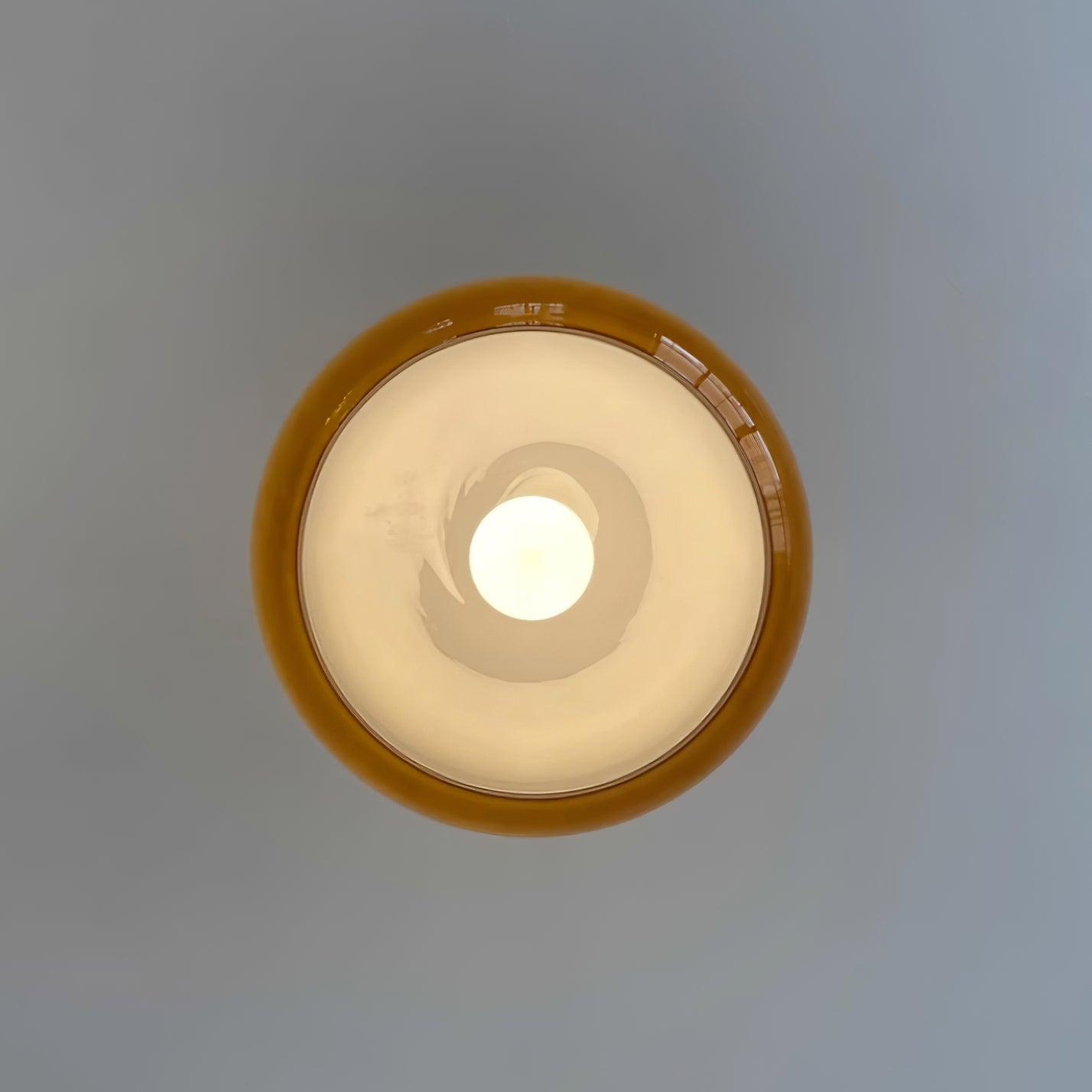 Liora Amber Glass Ceiling Light