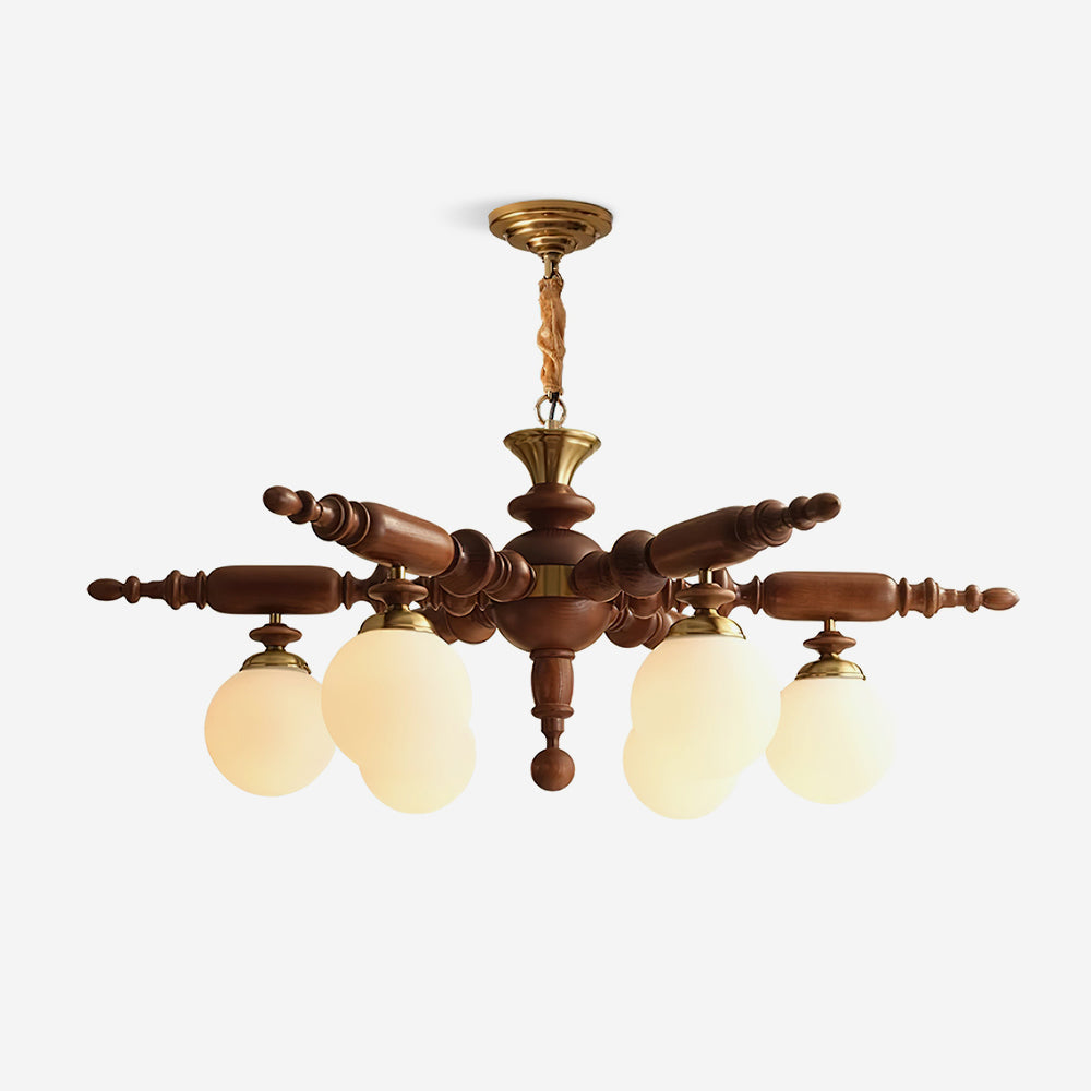 Juvian Wooden Chandelier