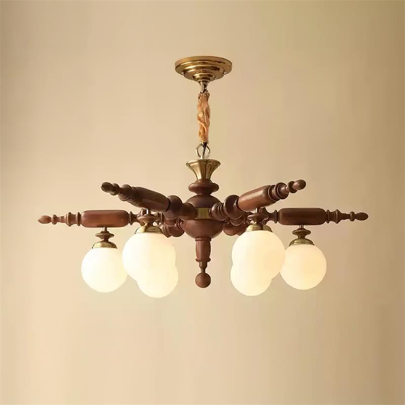 Juvian Wooden Chandelier