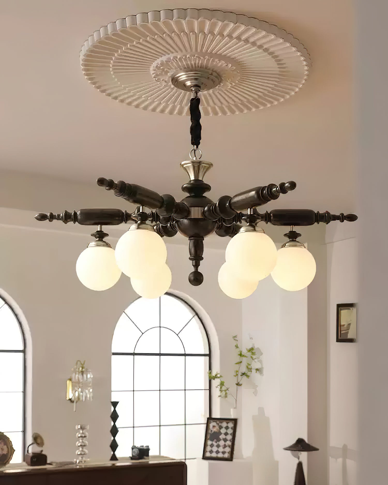 Juvian Wooden Chandelier