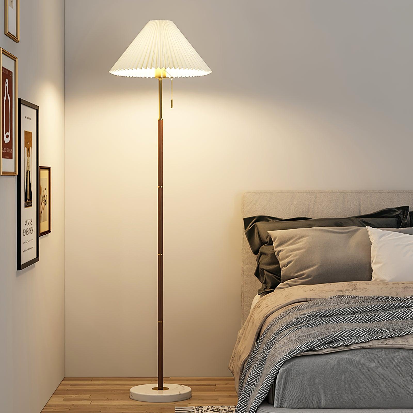 Kalem Minimalist Marble Floor Lamp-Neutral Decor