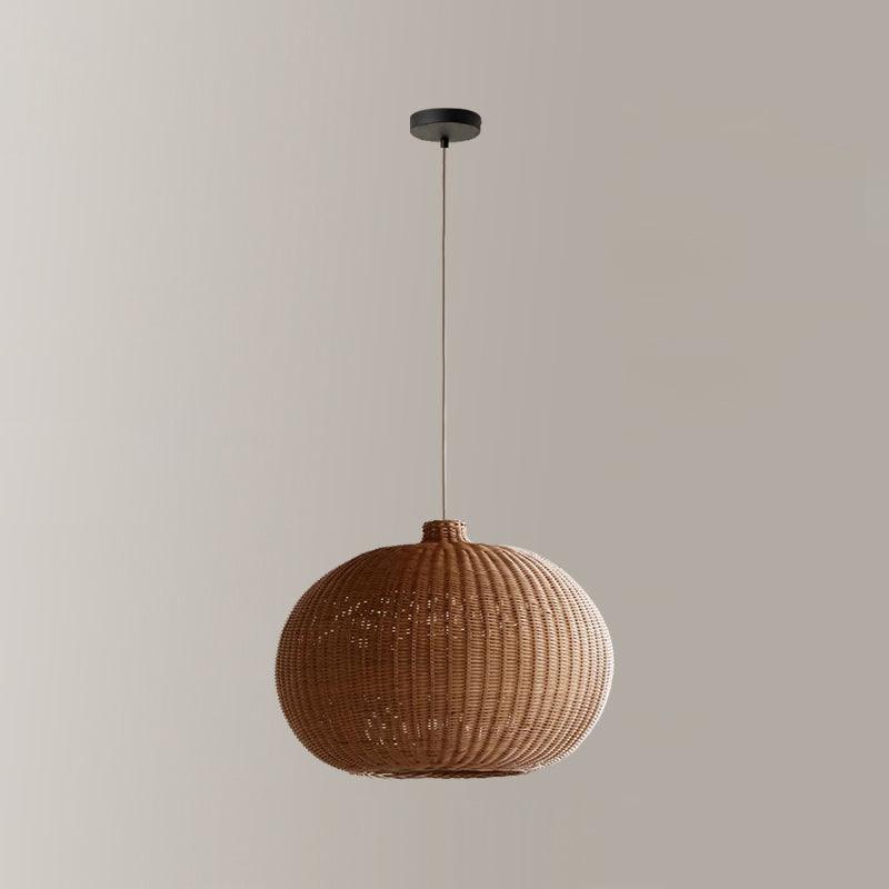 Socan Vintage Rattan Pendant Lamp-Neutral Decor