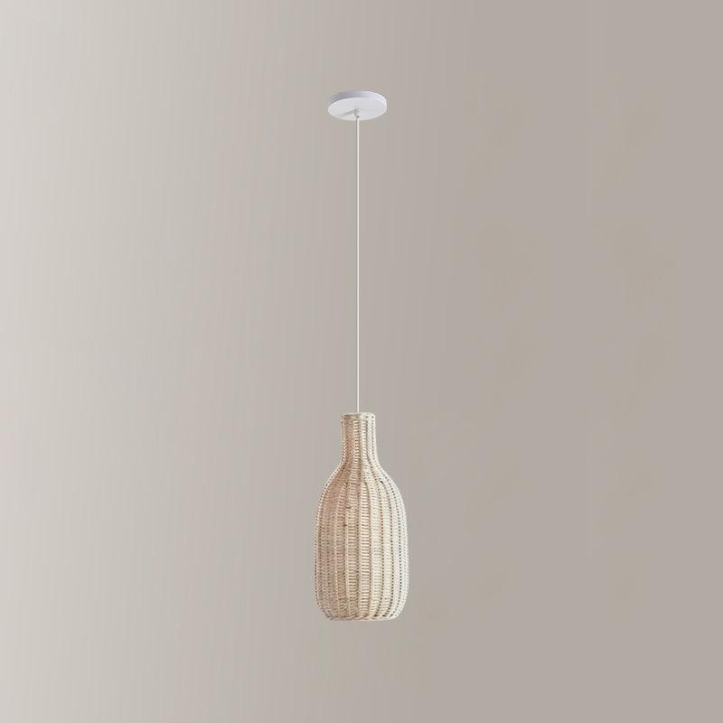 Socan Vintage Rattan Pendant Lamp-Neutral Decor