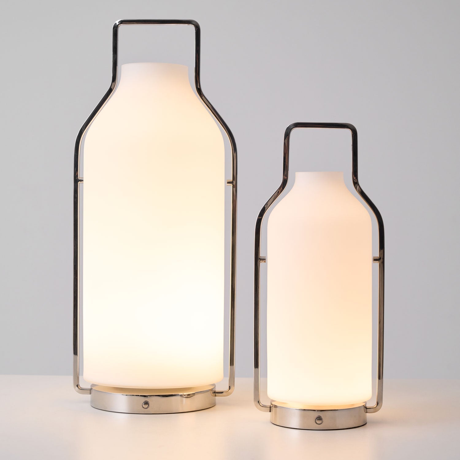 Solace Lantern Minimalist Table Lamp-Neutral Decor