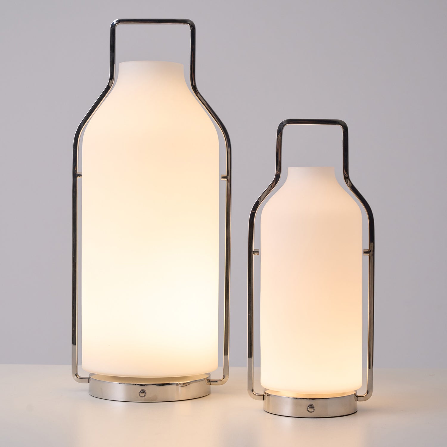 Solace Lantern Minimalist Table Lamp-Neutral Decor