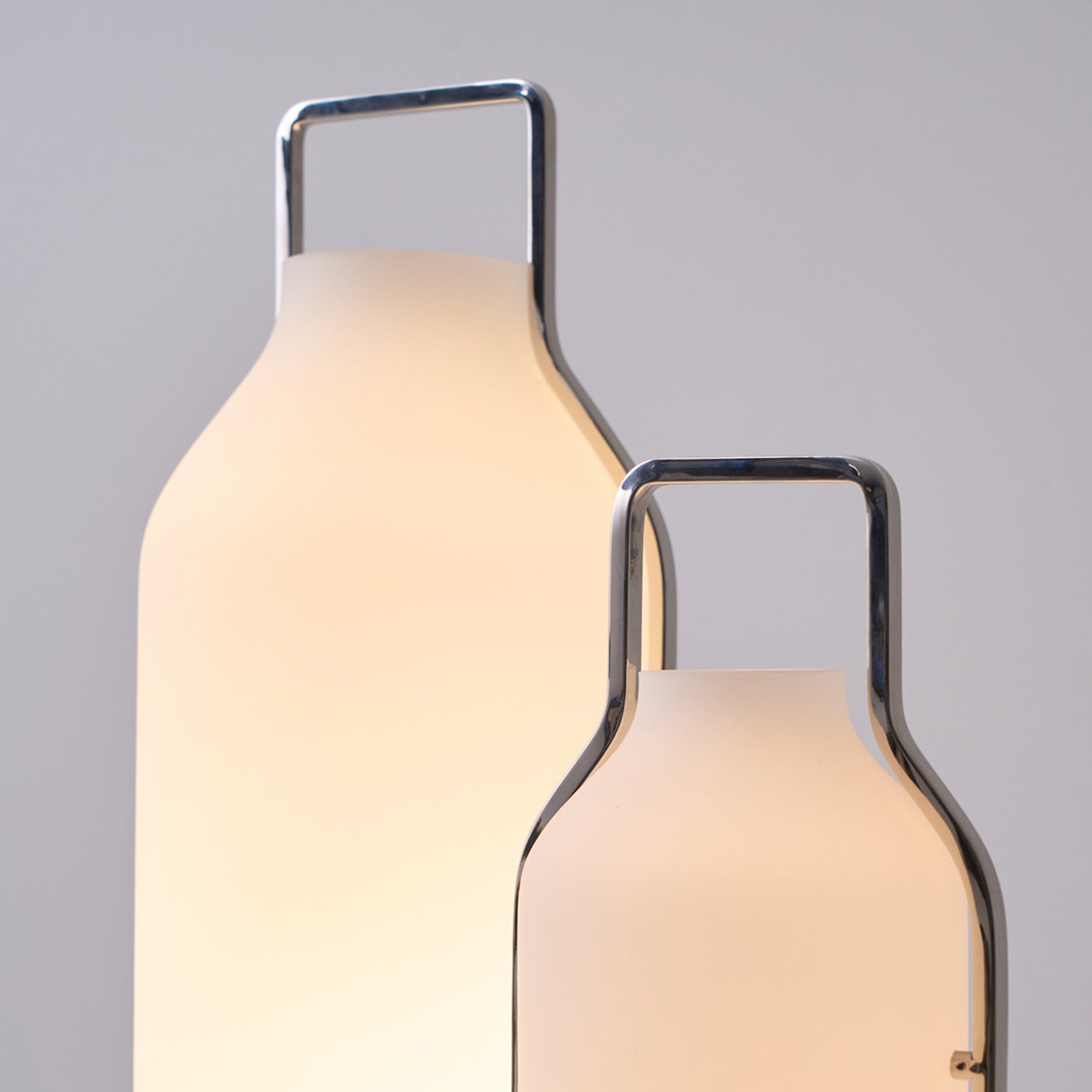 Solace Lantern Minimalist Table Lamp-Neutral Decor