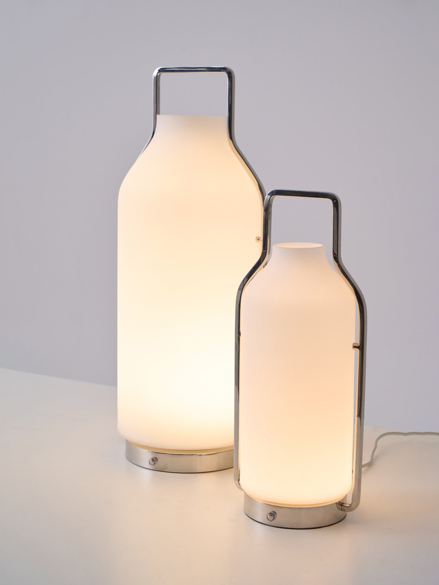 Solace Lantern Minimalist Table Lamp-Neutral Decor