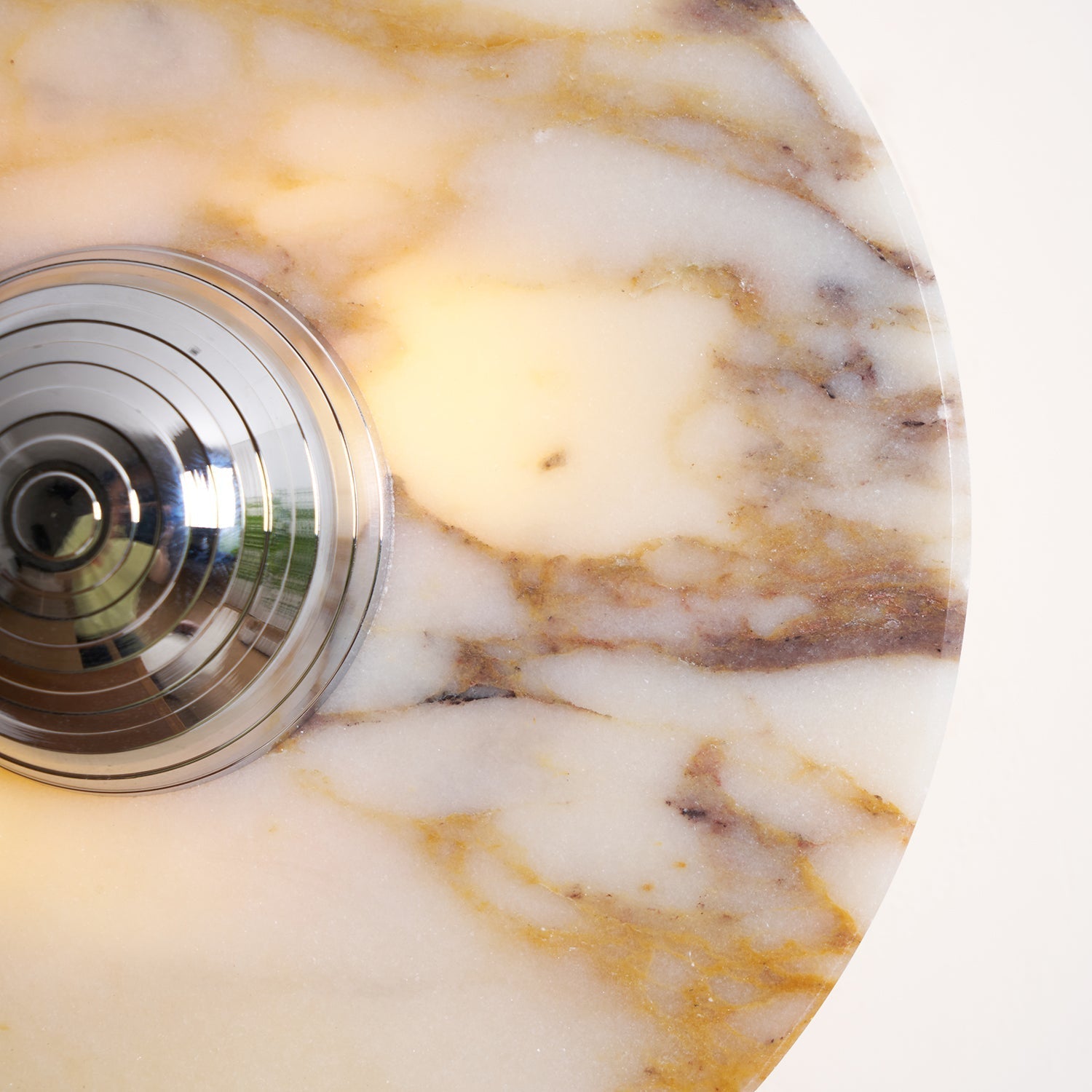 Wall Lamp Marble Disc LED Modern Light Fixture Multiple Colors