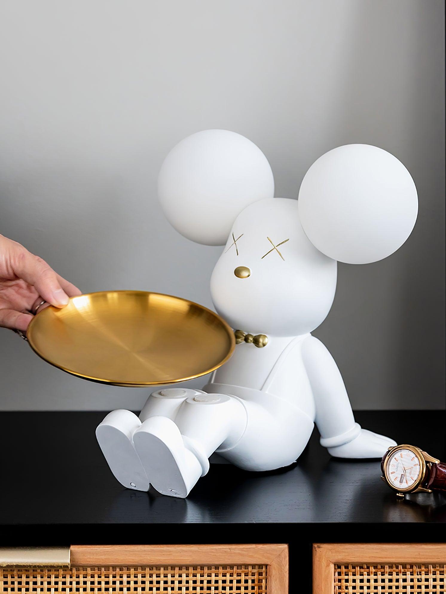 Wondel Resin Artistic Desk Lamp-Neutral Decor