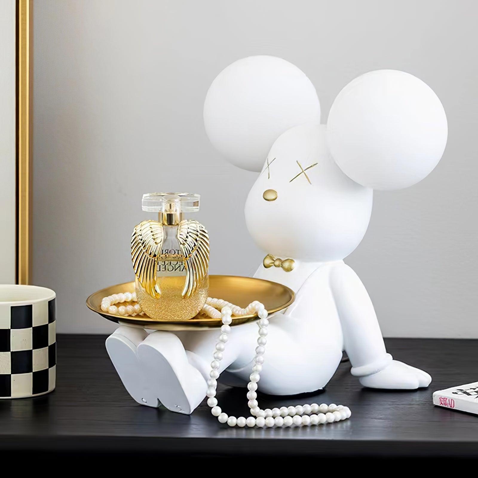 Wondel Resin Artistic Desk Lamp-Neutral Decor