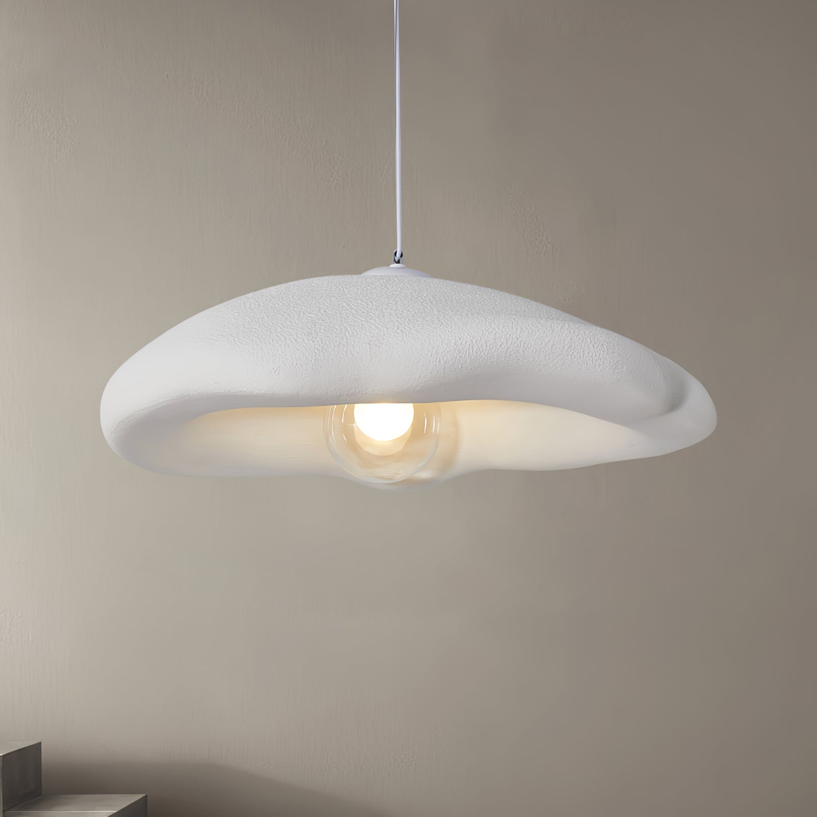 Nylire Modern Minimalist Art Plastic Pendant Light-Neutral Decor
