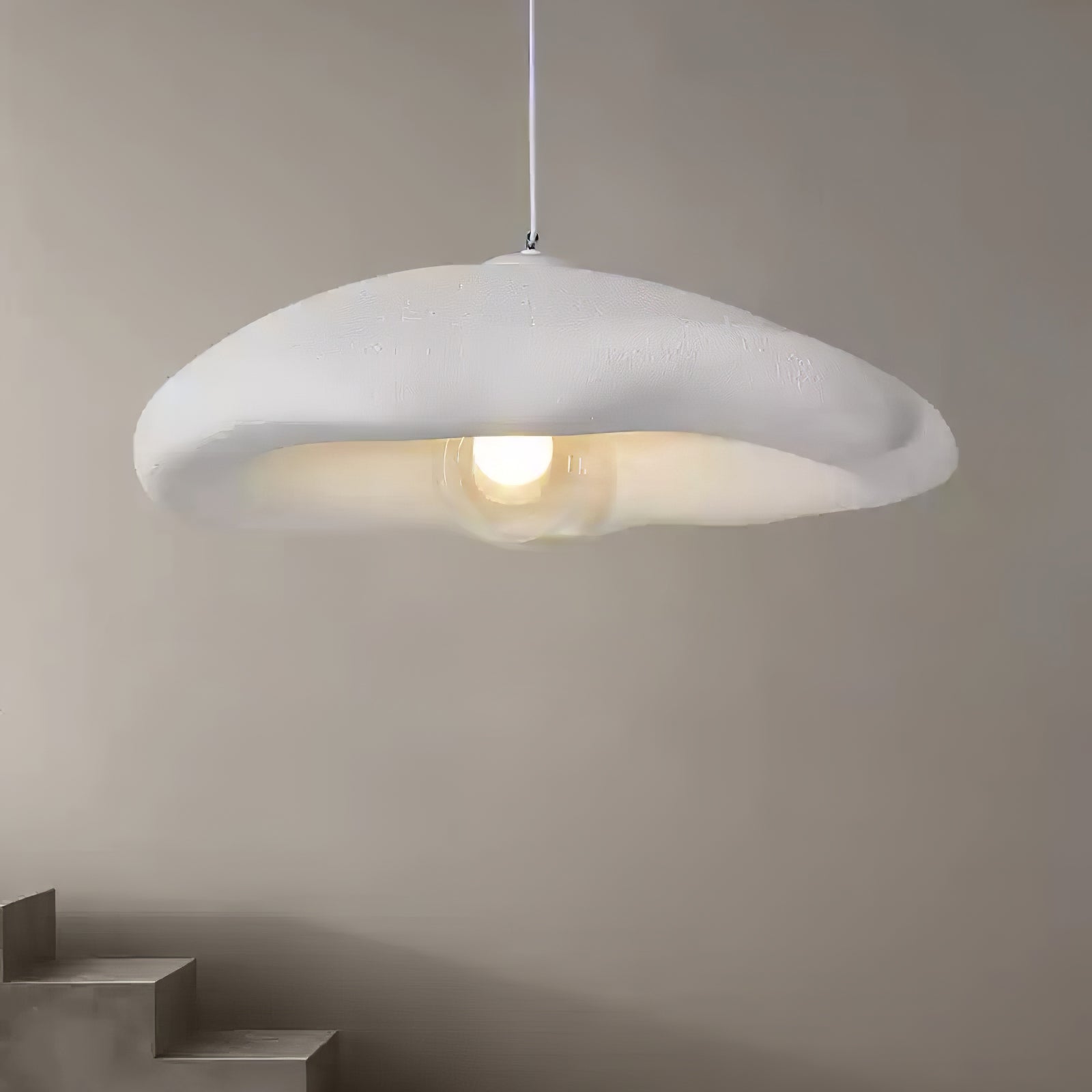 Nylire Modern Minimalist Art Plastic Pendant Light-Neutral Decor