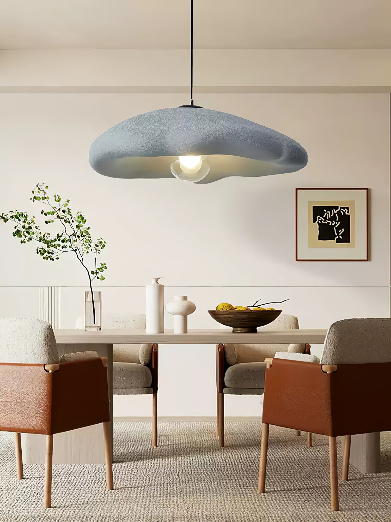 Nylire Modern Minimalist Art Plastic Pendant Light-Neutral Decor