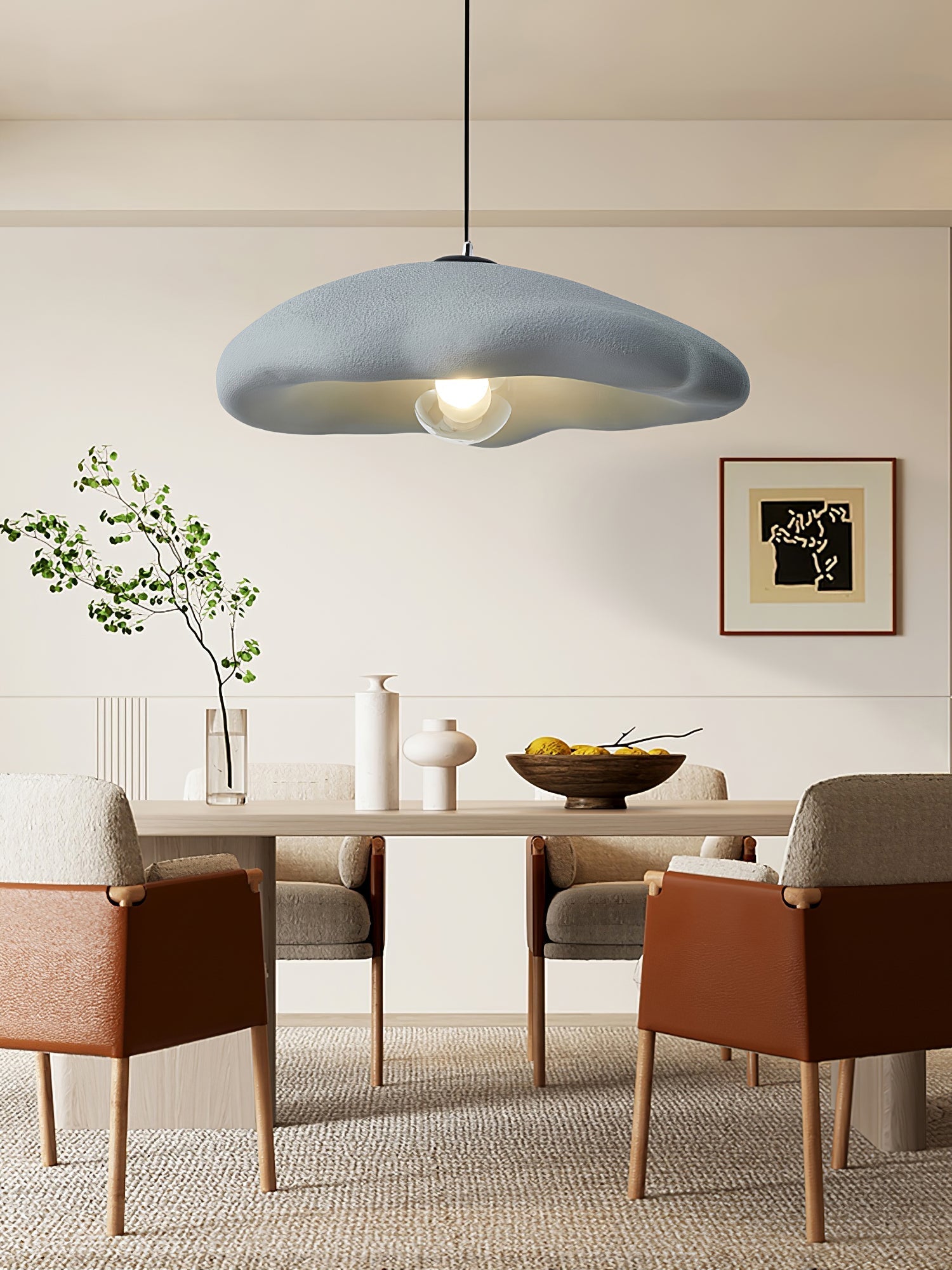 Nylire Modern Minimalist Art Plastic Pendant Light-Neutral Decor