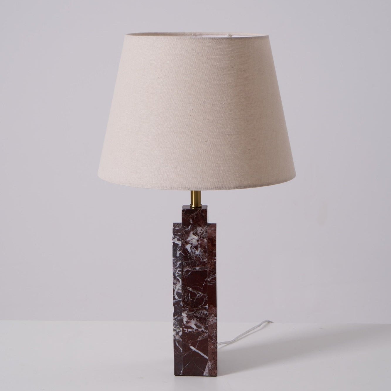 Jovix Modern Marble Table Lamp-Neutral Decor