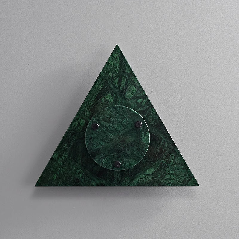 Pyramid Rustic Marble Wall Light-Neutral Decor