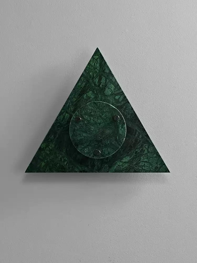 Pyramid Rustic Marble Wall Light-Neutral Decor