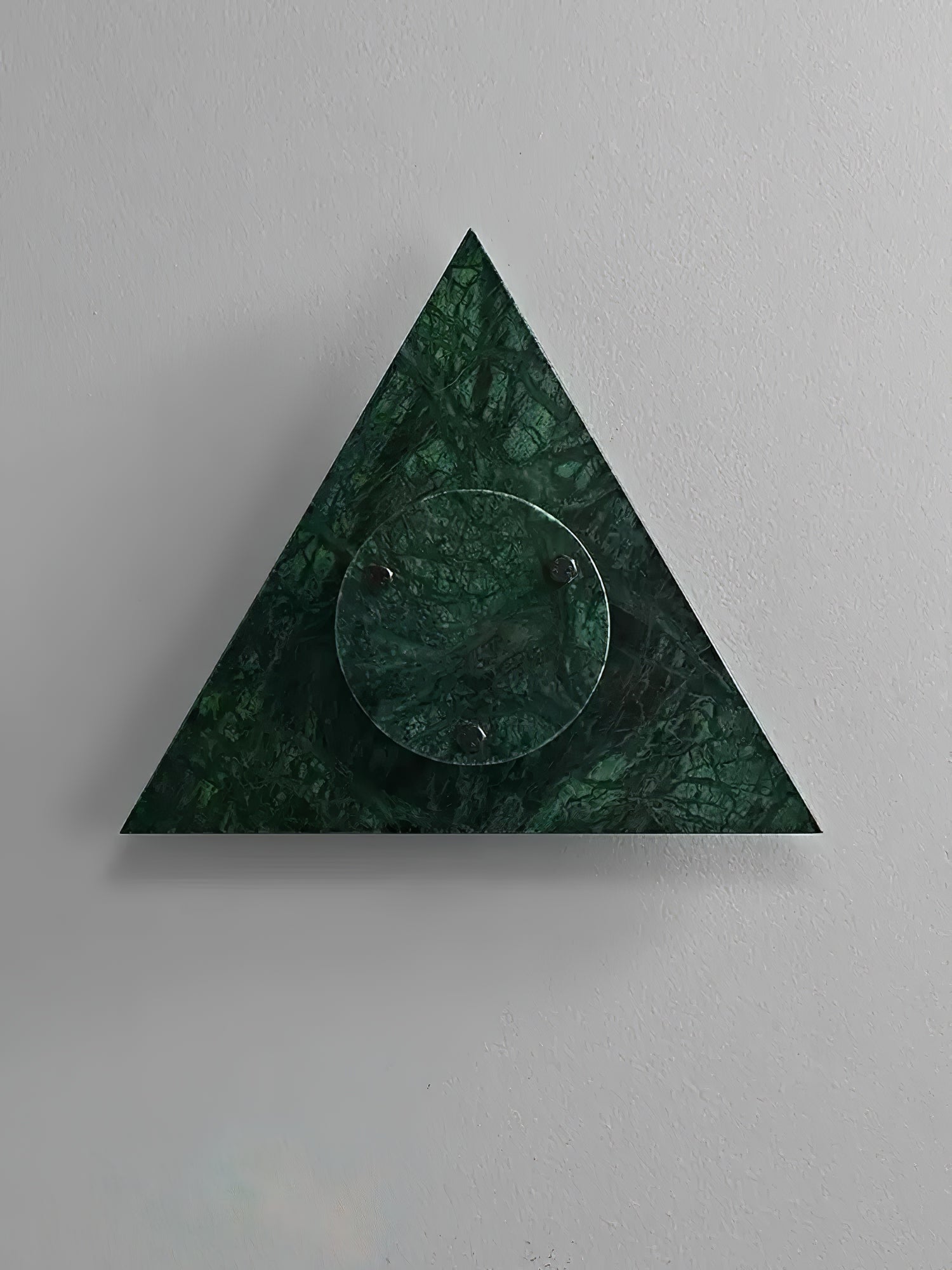 Pyramid Rustic Marble Wall Light-Neutral Decor