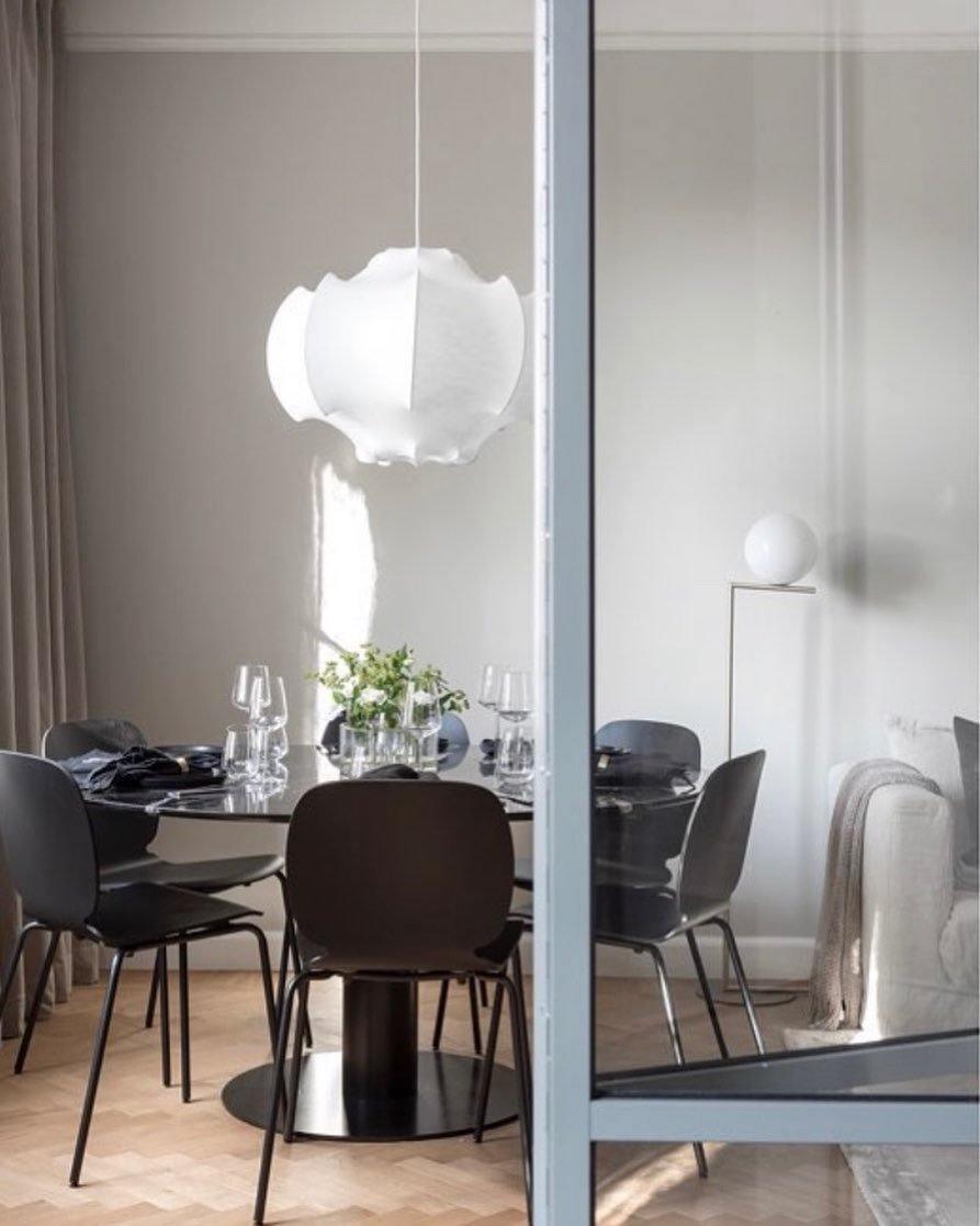 Lotus Minimalist Silk Pendant Lamp-Neutral Decor
