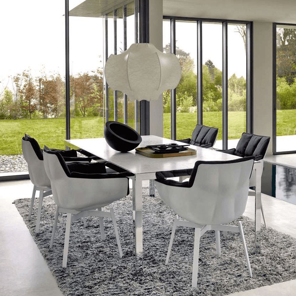 Lotus Minimalist Silk Pendant Lamp-Neutral Decor