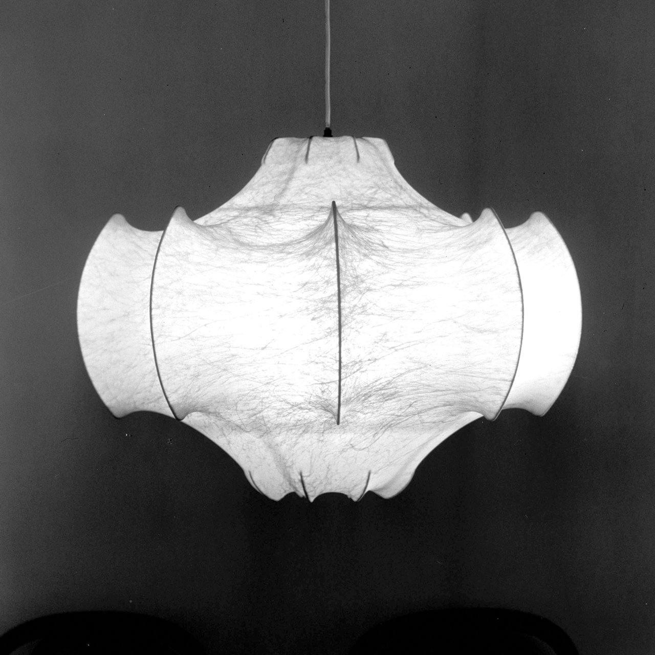 Lotus Minimalist Silk Pendant Lamp-Neutral Decor