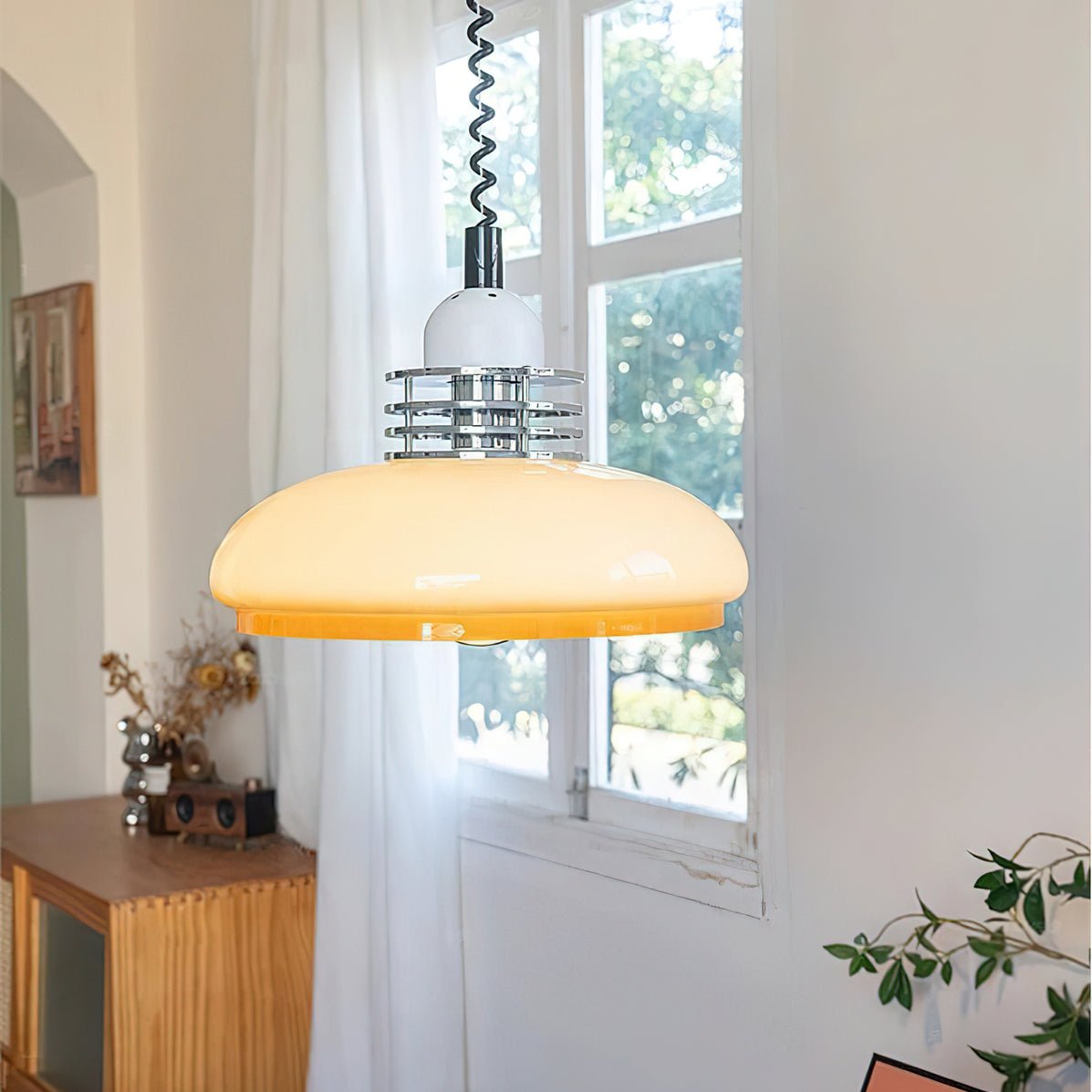 Ulaearae Nordic Art Classic Glass Pendant Lamp-Neutral Decor