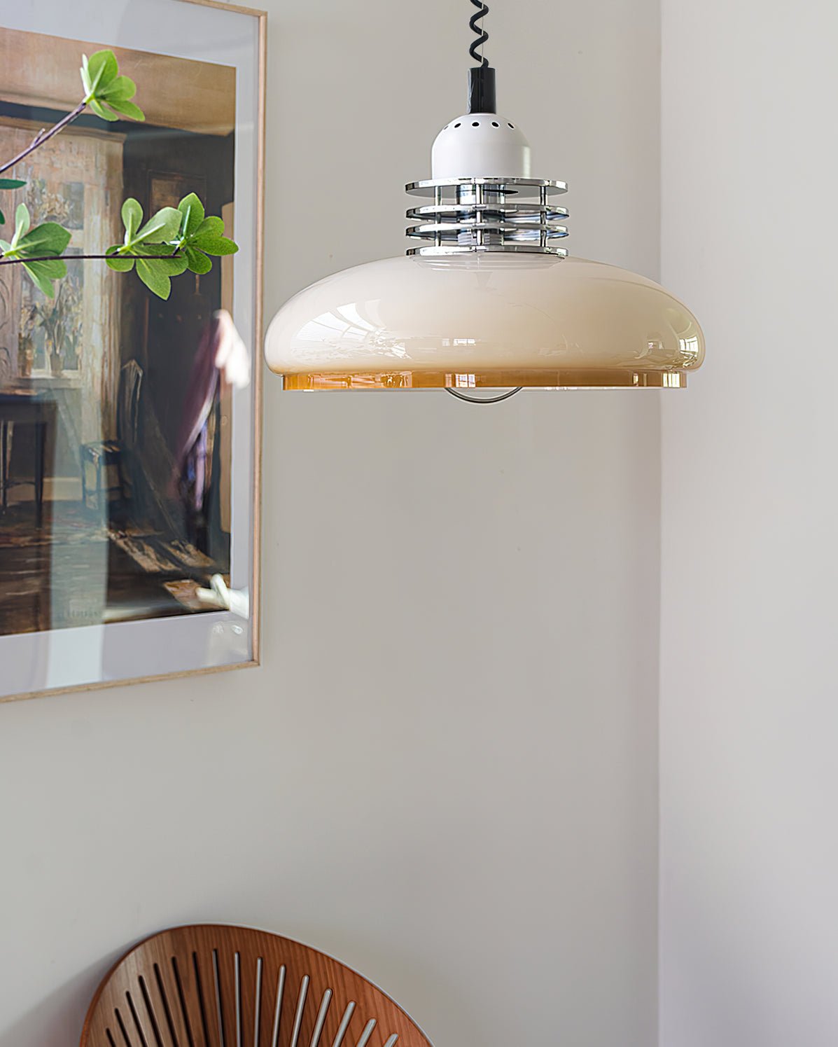 Ulaearae Nordic Art Classic Glass Pendant Lamp-Neutral Decor