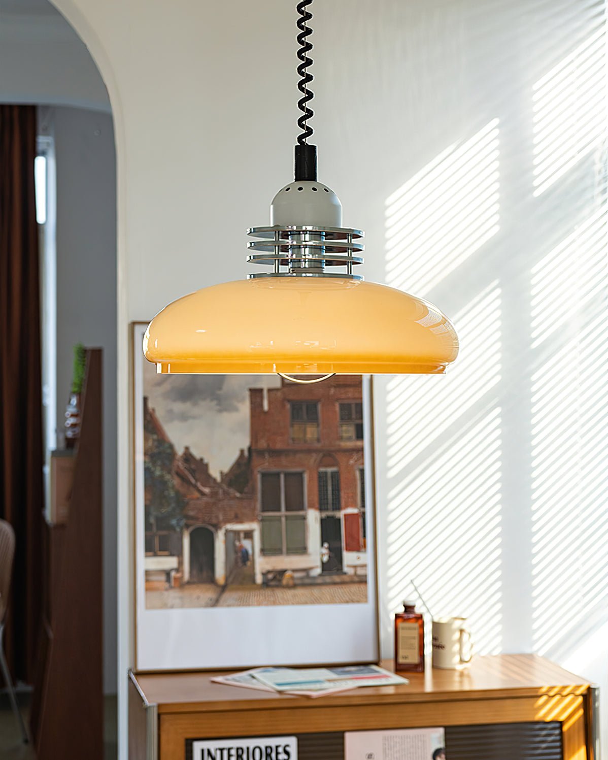 Ulaearae Nordic Art Classic Glass Pendant Lamp-Neutral Decor