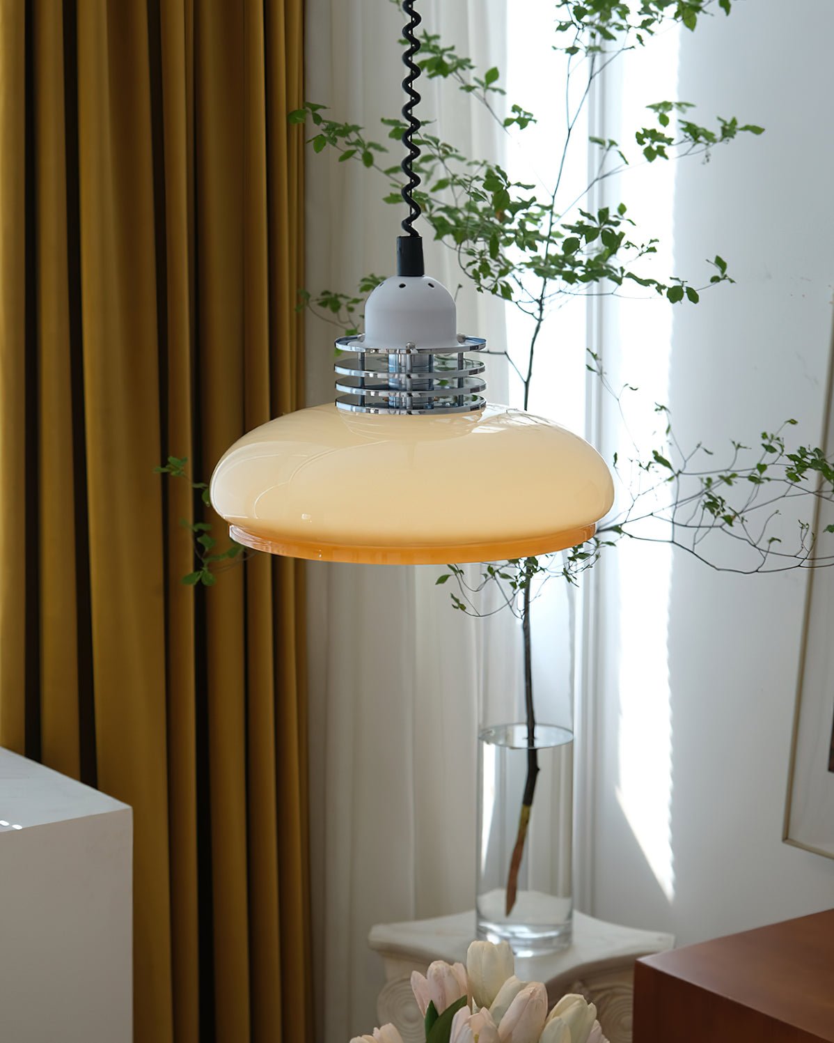 Ulaearae Nordic Art Classic Glass Pendant Lamp-Neutral Decor