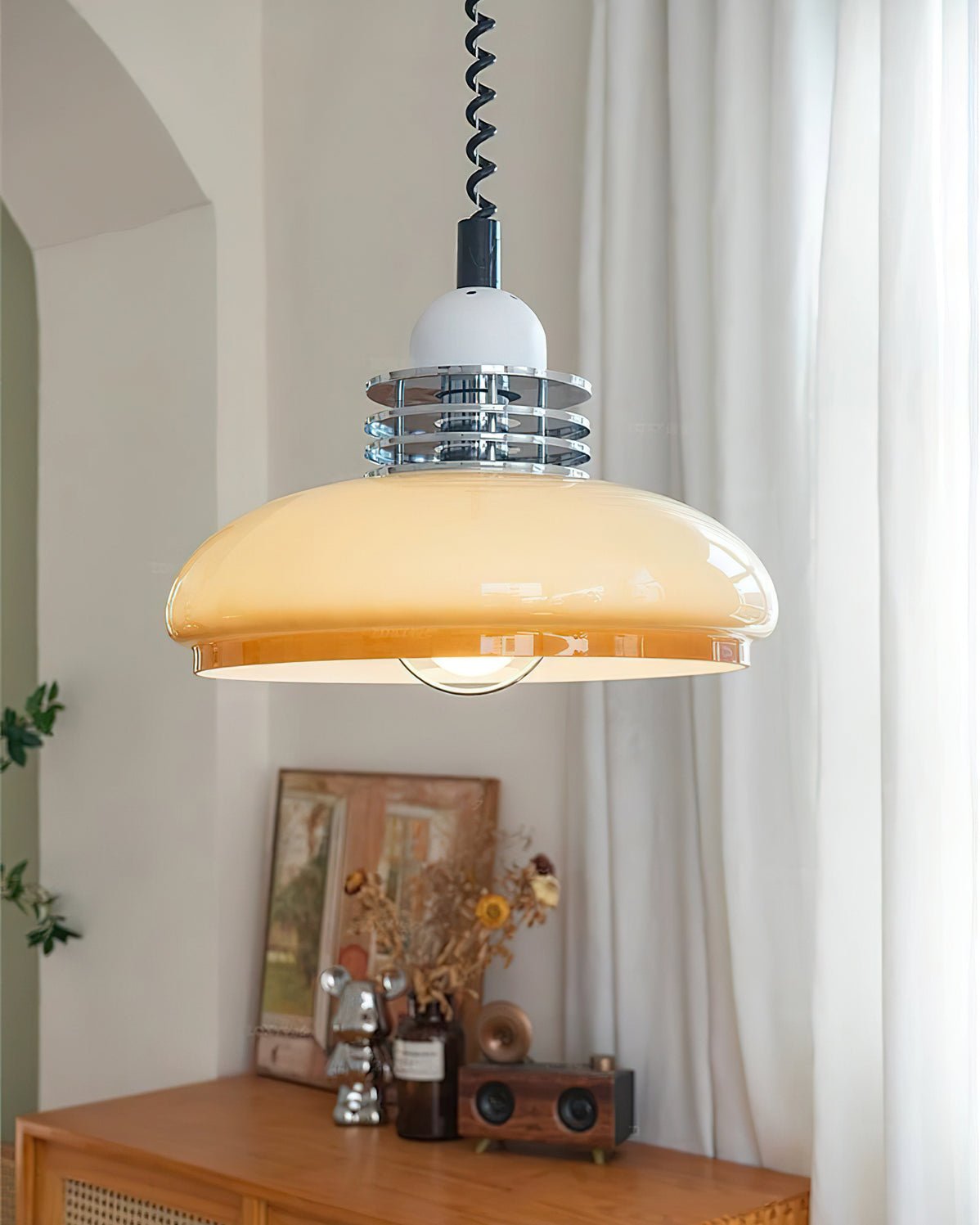 Ulaearae Nordic Art Classic Glass Pendant Lamp-Neutral Decor