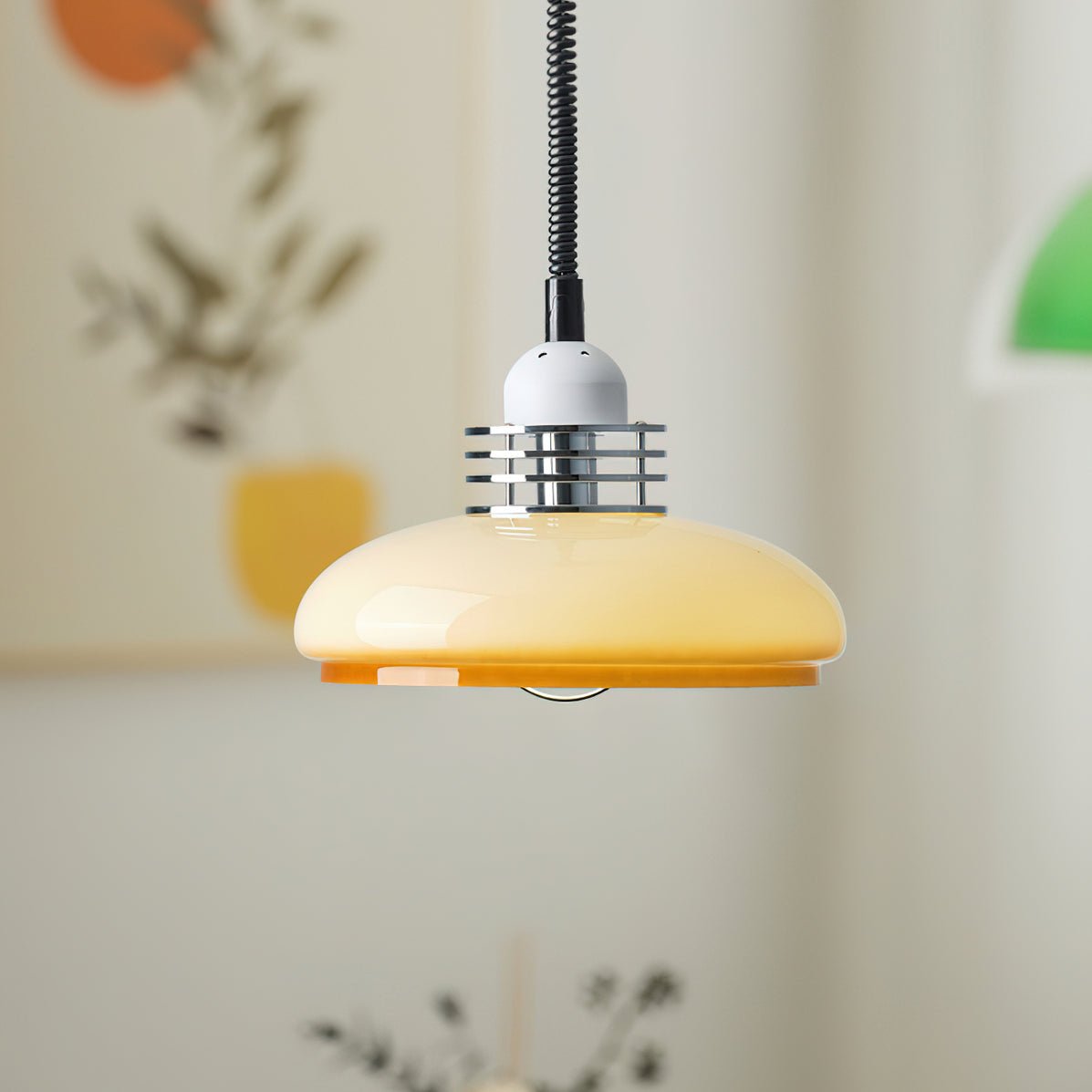Ulaearae Nordic Art Classic Glass Pendant Lamp-Neutral Decor