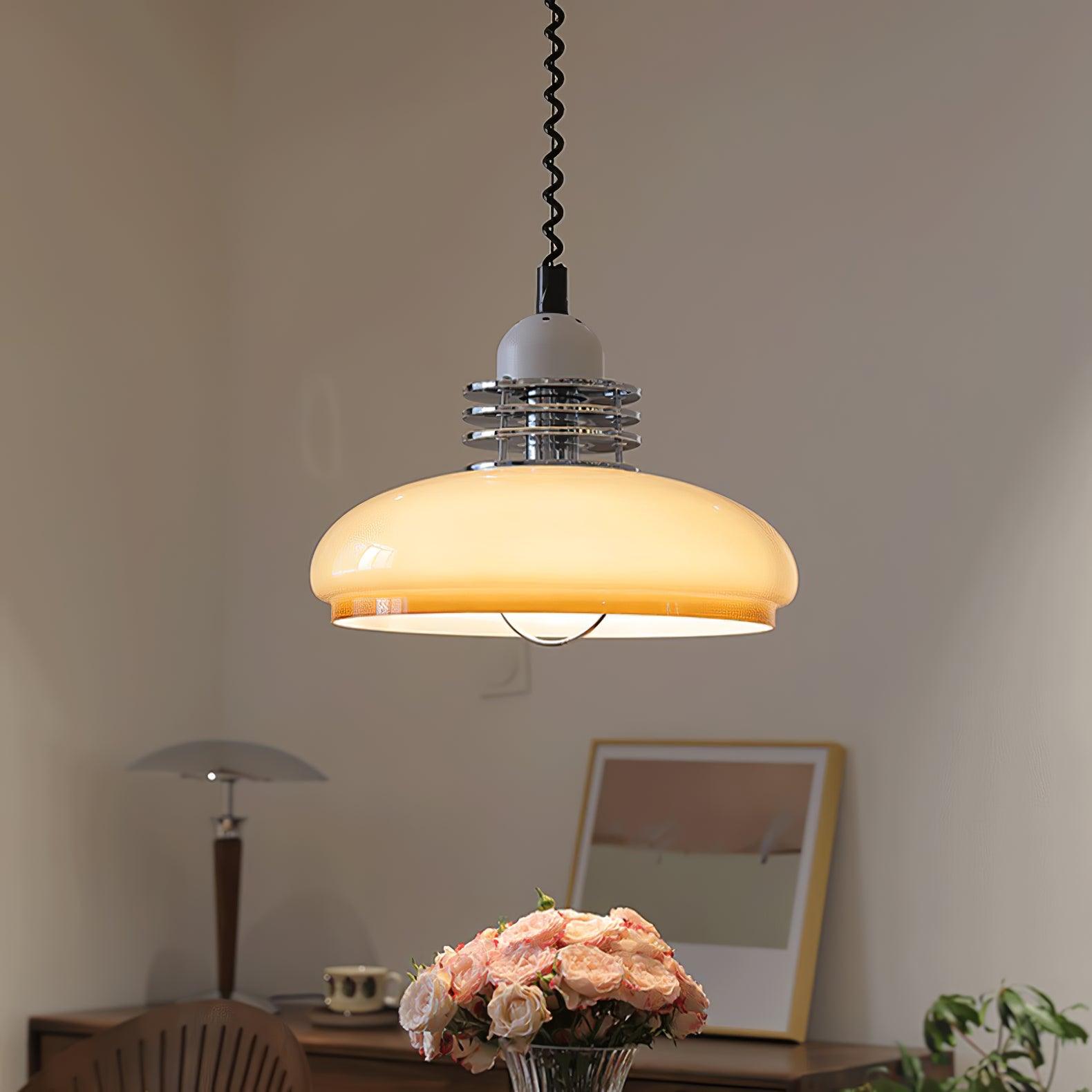 Ulaearae Nordic Art Classic Glass Pendant Lamp-Neutral Decor