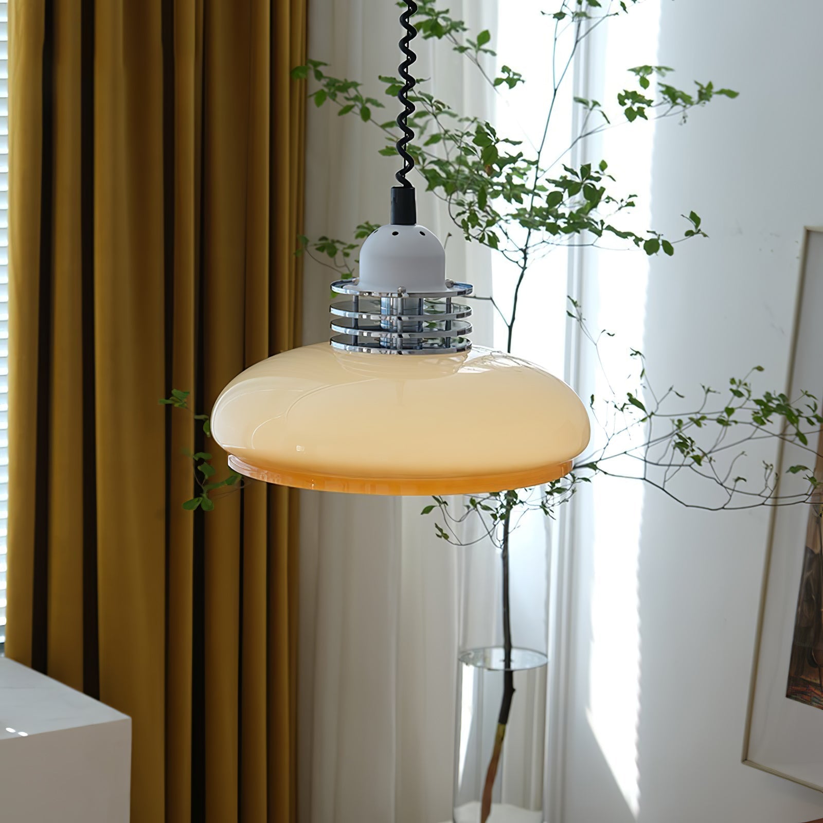 Ulaearae Nordic Art Classic Glass Pendant Lamp-Neutral Decor