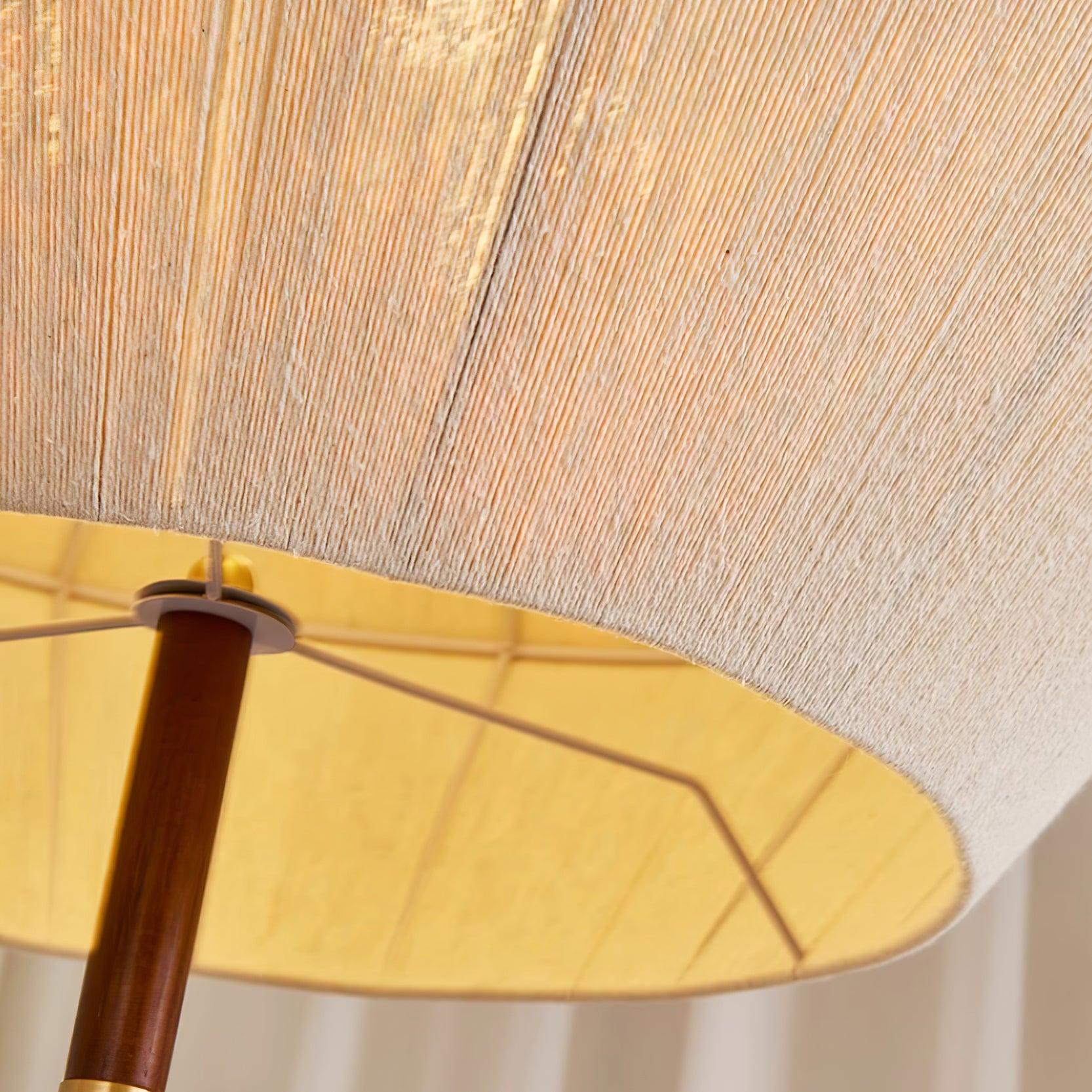 Elowen Pendant Lamp Cotton-Thread Walnut Natural-Neutral Decor