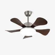 Aveline Modern Wood Ceiling Fan Light-Neutral Decor
