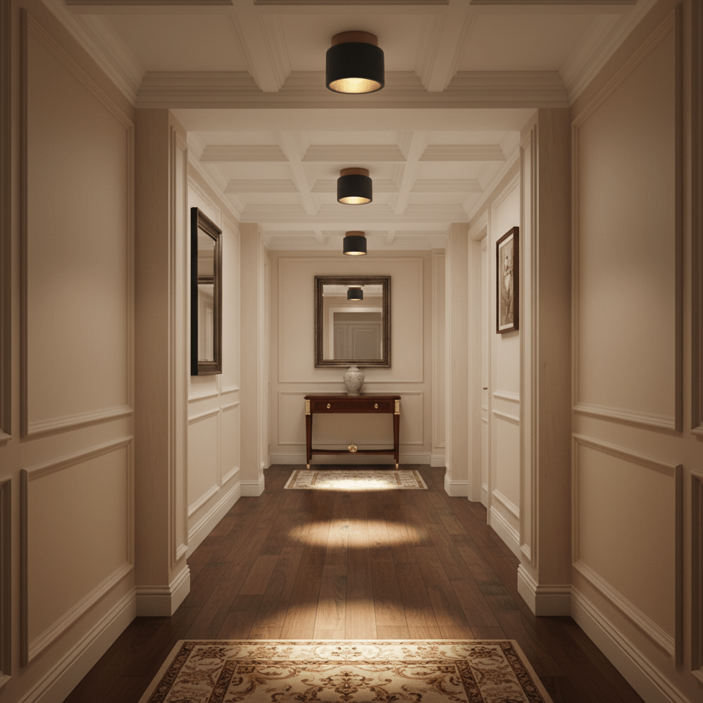 Volcanic Glow Ceiling Light-Neutral Decor