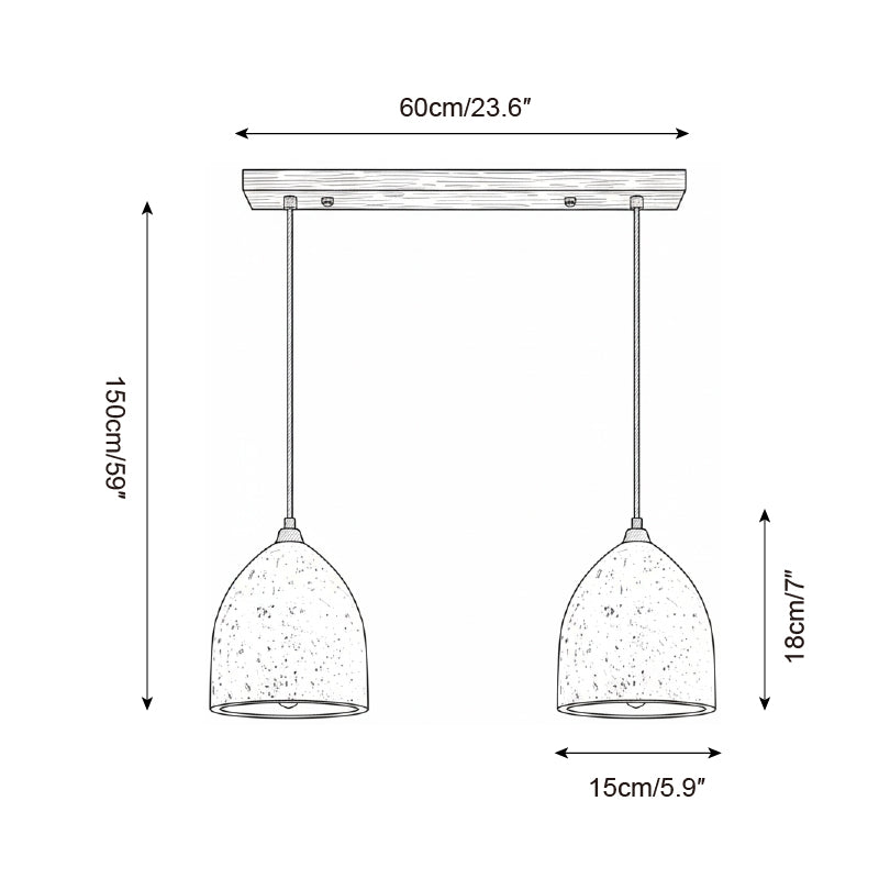 Clay Pendant Lamp