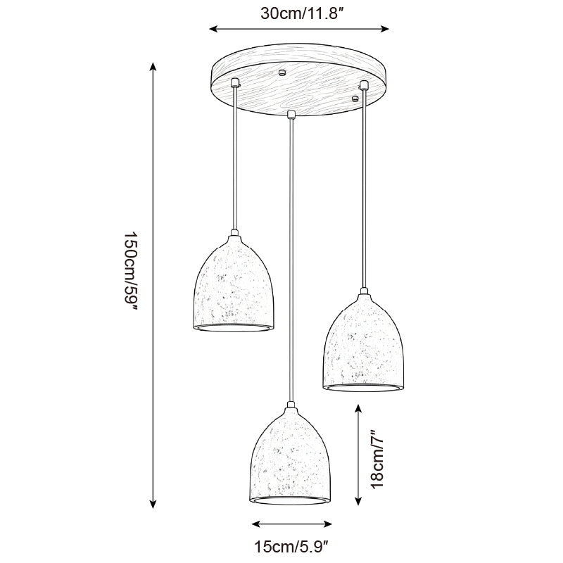 Clay Pendant Lamp
